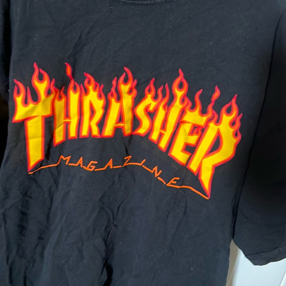Thrasher t shirt black